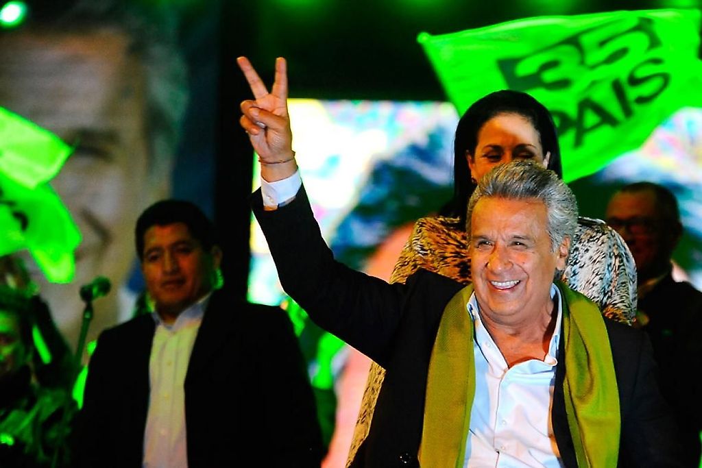 El presidente electo de Ecuador Lenín Moreno