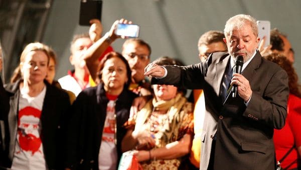El ex presidente de Brasil,  Luiz Inácio Lula da Silva