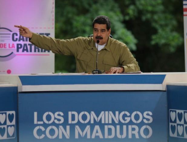 Desde el programa Los Domingos con Maduro