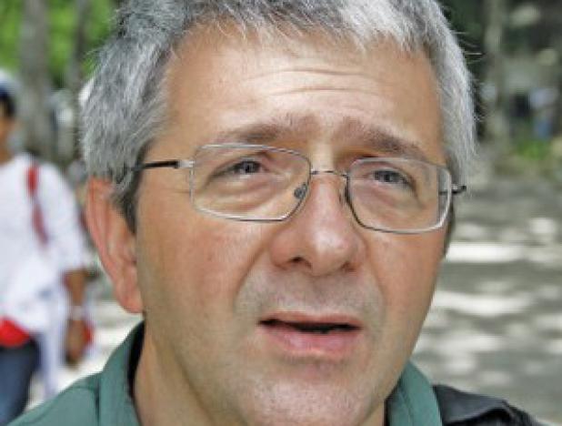 El periodista Marcos Salgado.