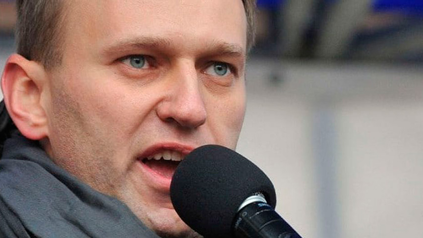 El líder opositor ruso, Alexéi Navalni