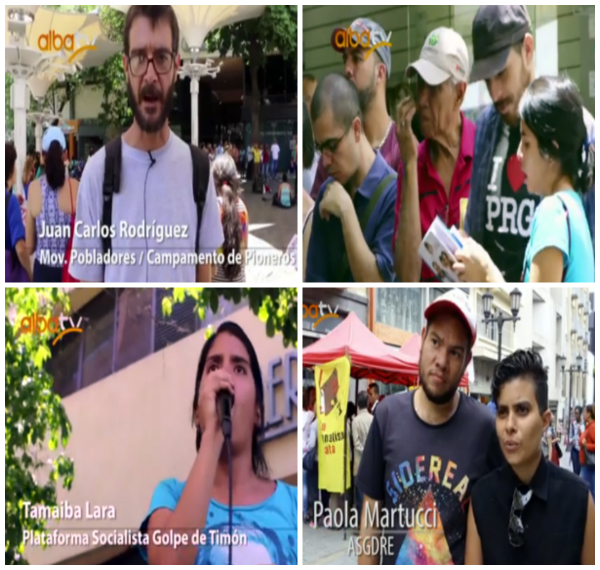 Arrancó el proceso constituyente y las organizaciones y colectivos del campo popular venezolano han mantenido el llamado a diálogo, para informar y debatir en la calle con la gente.