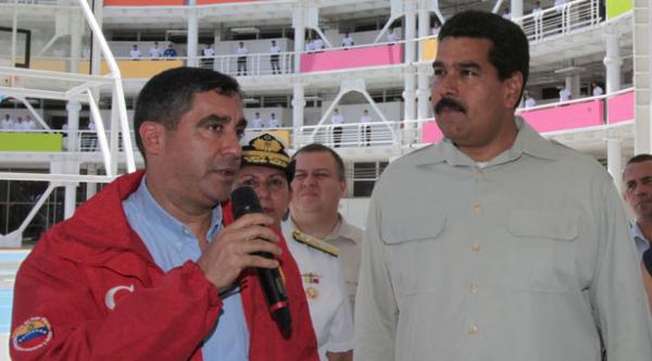 Rodriguez Torres y el presidente Maduro