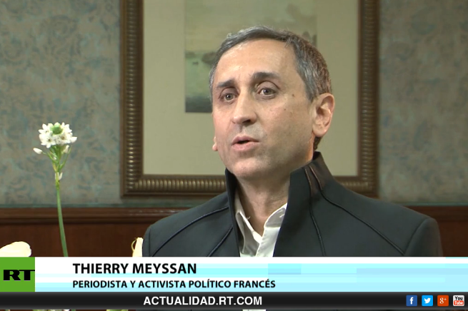 Thierry Meyssan, periodista y activista político francés.