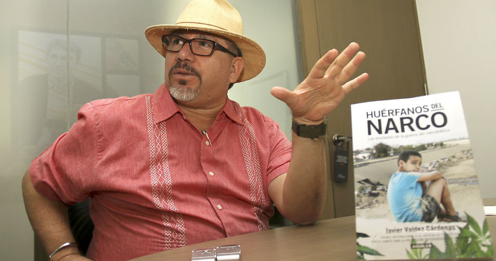 El periodista y escritor, mexicano  Javier Valdez