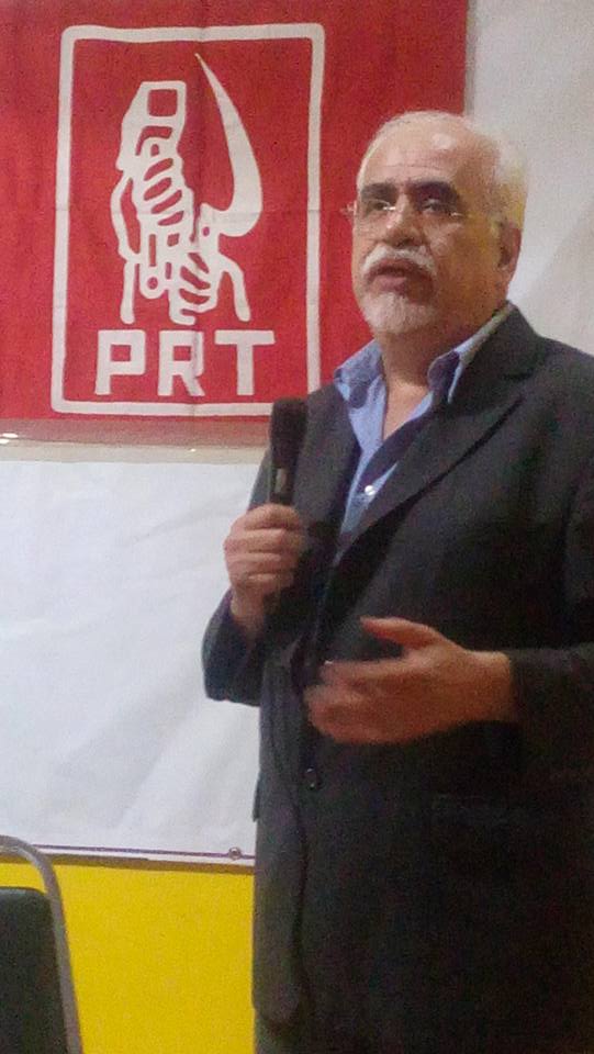 Edgard Sanchez, dirigente del PRT de México