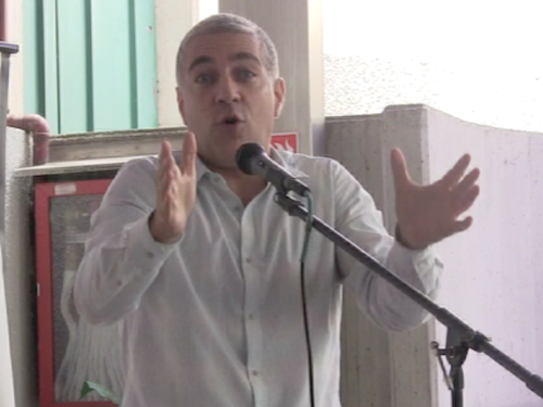Pedro Pablo Fernández en el 1er Encuentro por la Paz y el Diálogo Nacional Integrador