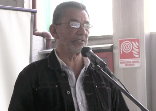Manuel Isidro Molina en el 1er Encuentro por la Paz y el Diálogo Nacional Integrador