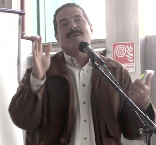 Vicente Pérez en el 1er Encuentro por la Paz y el Diálogo Nacional Integrador