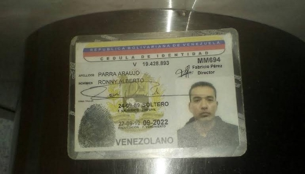El sargento primero de la Guardia Nacional Bolivariana (GNB), Ronny Alberto Parra Araujo, asesinado hoy en Maracay