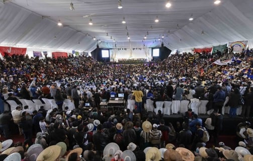 Conferencia Mundial de los Pueblos realizada en Bolivia