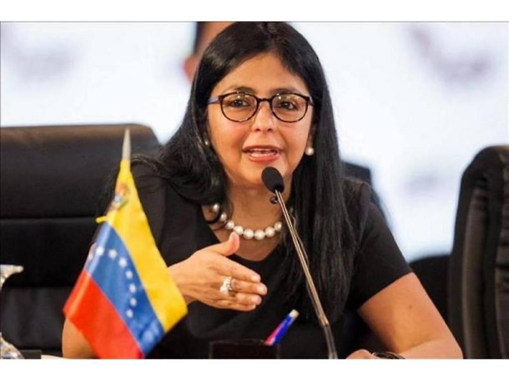 La canciller de Venezuela, Delcy Rodríguez