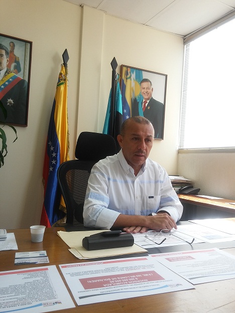 Jairo Ramirez, secretario de Infraestructura de la gobernación del Zulia