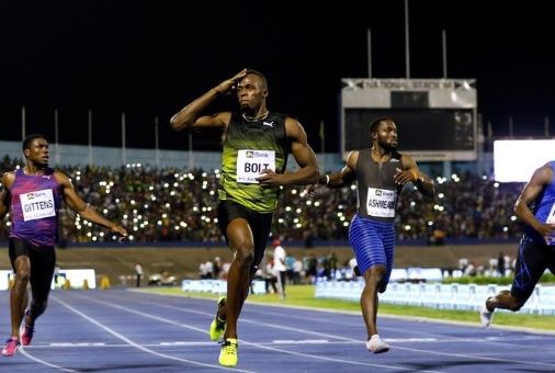 Usain Bolt se despide de Jamaica