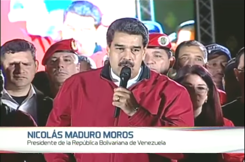 Llamado al gran diálogo nacional constituyente del presidente Maduro desde la plaza Bolívar de Caracas