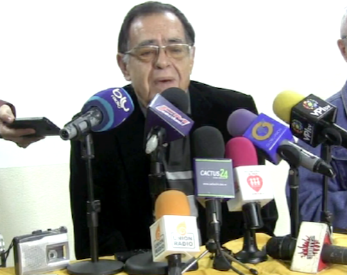 Walter Boza quien participó en la rueda de prensa del Chavismo Crítico expresó que este documento es un llamado a la Paz