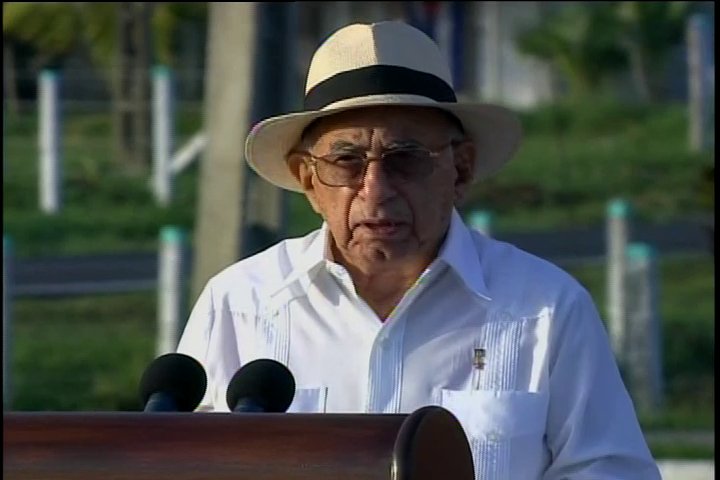 Vicepresidente de Cuba, José Ramón Machado Ventura.
