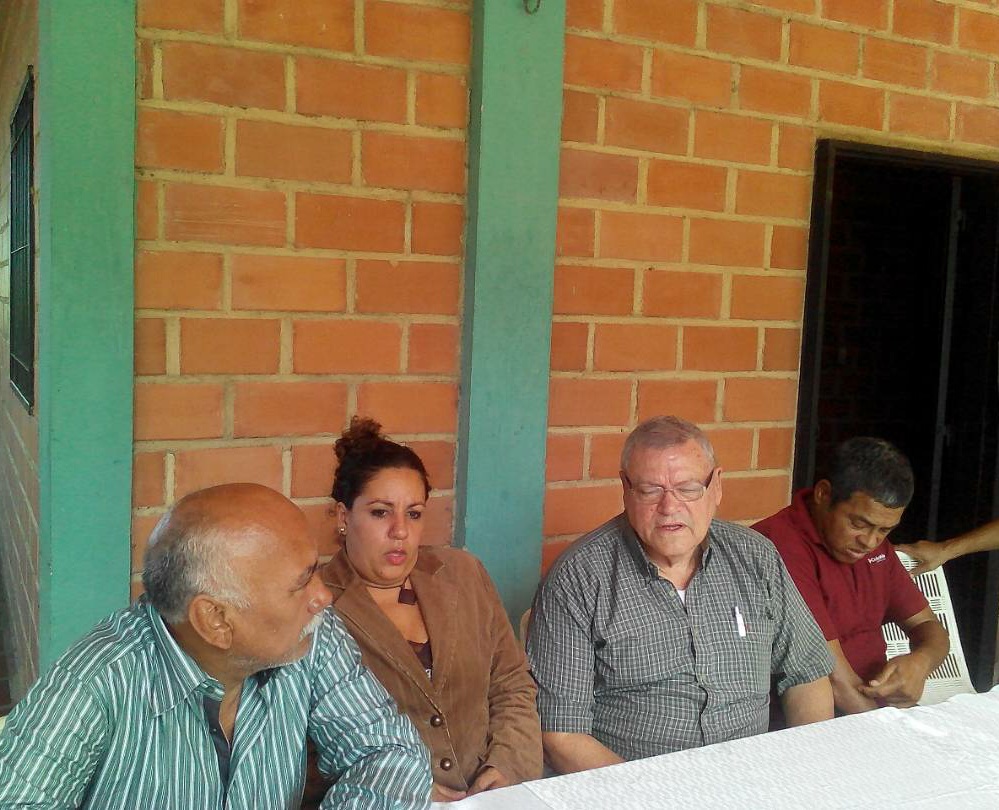 Integrantes del Frente Amplio Nacional Bolivariano