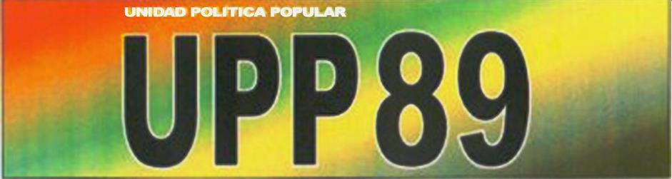 Tarjeta de la Unidad Política Popular 89 (UPP89)