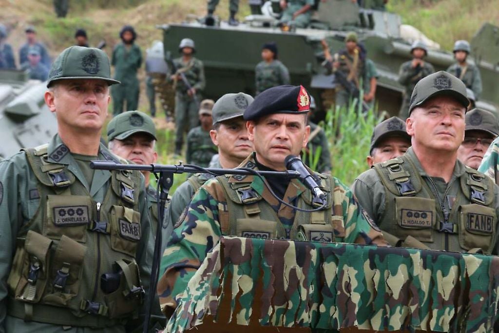 Remigio Ceballos, jefe del Estado Mayor Conjunto del Comando Estratégico Operacional de la Fuerza Armada Nacional Bolivariana (Ceofanb).