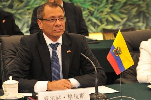 El vicepresidente de Ecuador, Jorge Glas