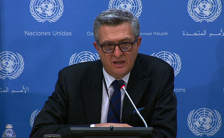 Filippo Grandi, Alto Comisionado de la ONU para los Refugiados (Acnur)