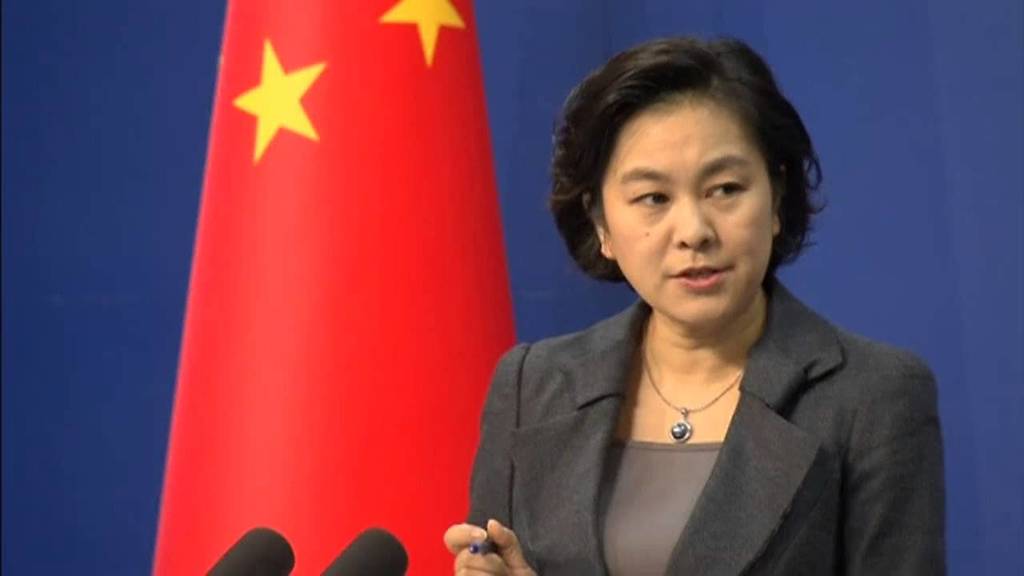 La vocera del Ministerio de Relaciones Exteriores de China, Hua Chunying.
