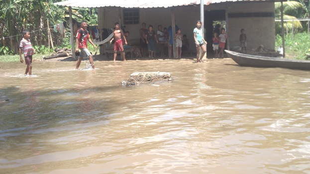 Inundaciones en Delta Amacuro