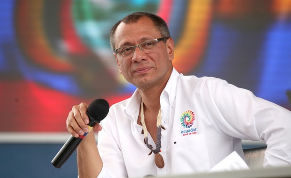 Jorge Glas, vicepresidente de Ecuador