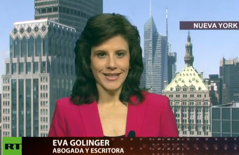 la abogada y escritora Eva Golinger.