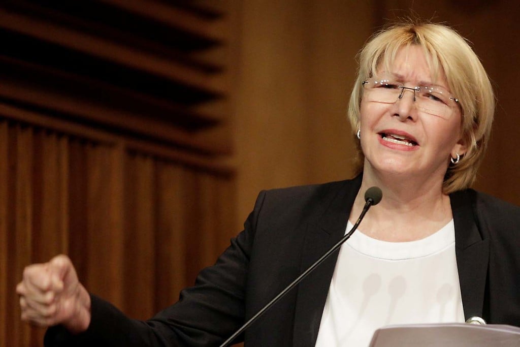 La destituida Fiscal General de Venezuela, Luisa Ortega Díaz