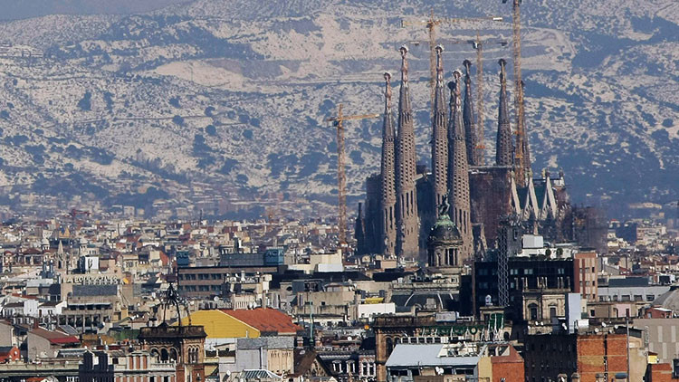 Templo de la Sagrada Familia en Barcelona