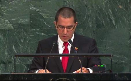El Canciller Jorge Arreaza en la ONU