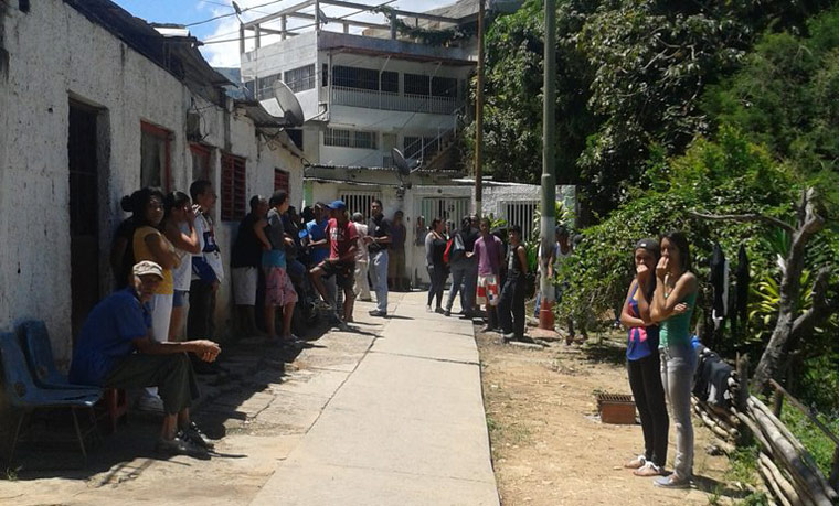 La comunidad de Terraza 30 en Caricuao se mostraron sorprendidos por lo sucedido