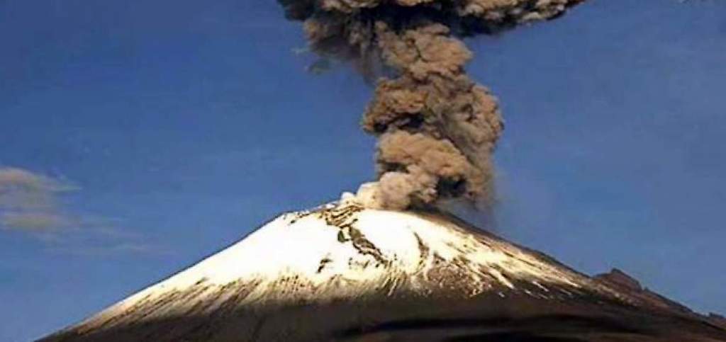 Erupción del Popocatéptl