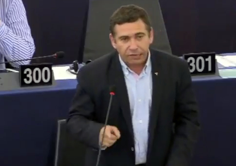 Eurodiputado Javier Couso.