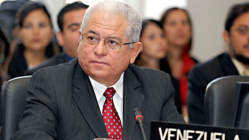 El embajador de Venezuela ante la ONU, Jorge Valero