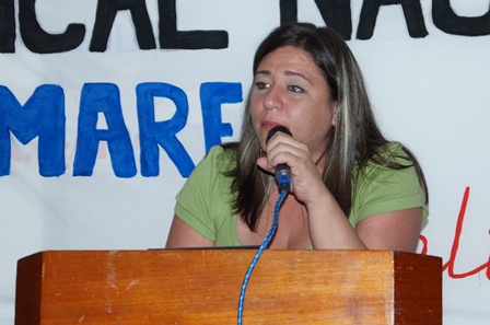 Zuleika Matamoros, activista y vocera de colectivos populares