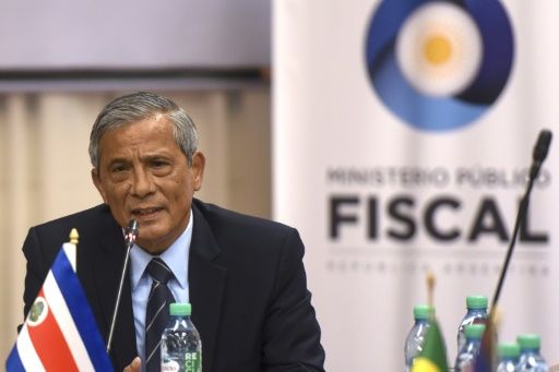 El fiscal general de Costa Rica, Jorge Chavarría
