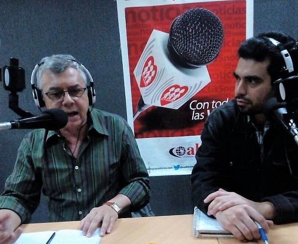 Gonzalo Gómez de Marea Socialista, en el programa Diálogo Alternativo, por Radio Fe y Alegría, conducido por Gustavo Martínez
