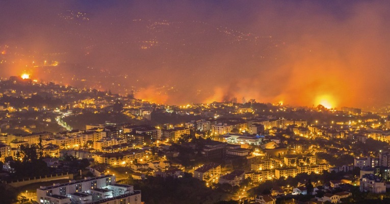 Incendios en Madeira