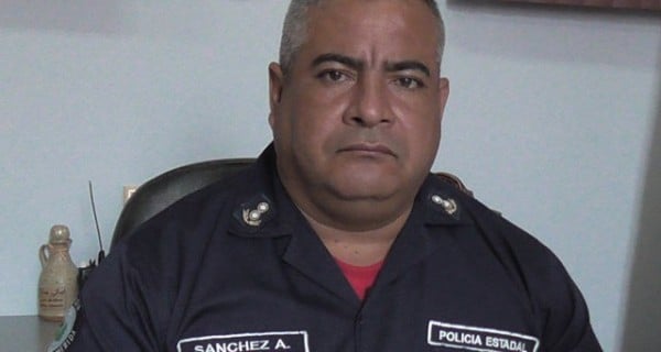 El director de la Policía del estado Mérida, Álvaro Sánchez Cuellar