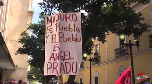 Maduro es pueblo y el pueblo es Ángel Prado