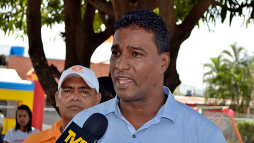 El ex-alcalde del municipio Mario Briceño Iragorry en Aragua, Delson Guárate
