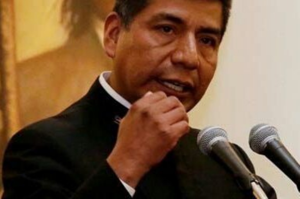 El canciller boliviano Fernando Huanacuni.
