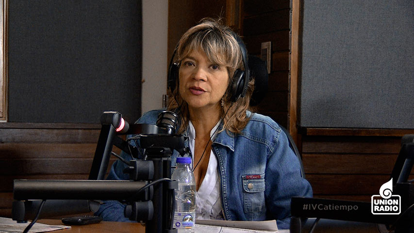 Marlene Sifontes, integrante del Frente Autónomo en defensa del empleo, el salario y el sindicato.