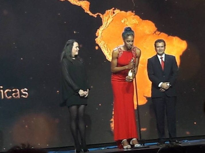 Yulimar Rojas galardonada como Mejor Atleta femenina en los ANOC Awards 2017