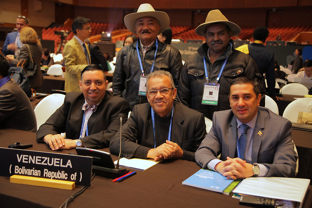 Delegación venezolana presente en la UNESCO