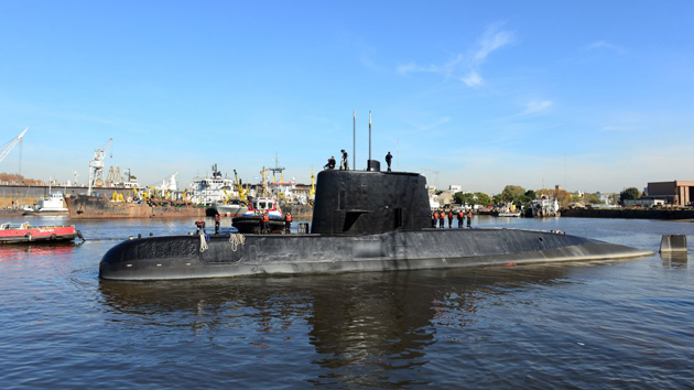 El submarino argentino desaparecido, ARA San Juan