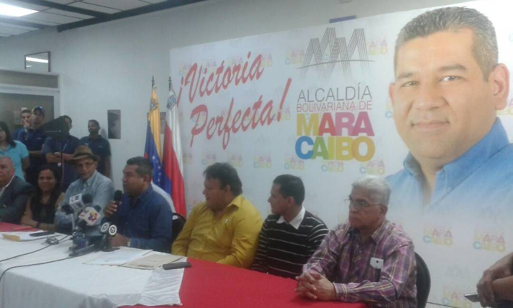 El alcalde de Maracaibo, Willy Casanova